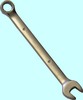 Ключ Рожковый и накидной 8мм хром-ванадий (сатингфиниш) # 8411 \