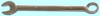 Ключ Рожковый и накидной 19мм хром-ванадий (сатингфиниш) # 8411 \