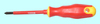 Отвертка Крестовая №1 175мм (р.ч. 80мм) диэлектрическая (1000В) с магнитным након. (KT 3101-6) \