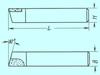 Резец Проходной упорный прямой 16х10х100 Т15К6 (шт) (правый)