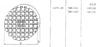 Плита Круглая d 240х 30 с Т-образными пазами 8мм (7081-0421) ГОСТ 14379-69 (восстановленная) (шт)